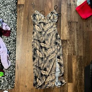 Windsor Midi Slit Dress | XS